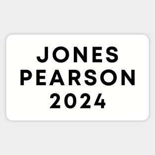 Justin Jones and Justin Pearson. Sticker